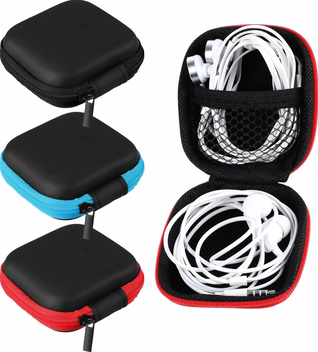 ETUI NA SŁUCHAWKI 3 SZTUKI 75 CM POKROWIEC PRZECHOWYWANIE ORGANIZER