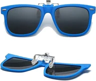 Okulary przeciwsłoneczne - Dzieci Junior Clip - on Polaryzacyjne okulary przeciwsłoneczne z ochroną UV do okularów korekcyjnych Chłopcy Dziewczęta - miniaturka - grafika 1