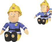 Figurki dla dzieci - Simba 109252112 - strażak Sam pluszowa figurka z kaskiem 45 cm - miniaturka - grafika 1