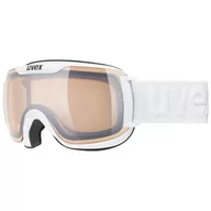 Gogle narciarskie - Uvex Downhill 2000 S V White Variomatic Silver Mirror 19/20 - miniaturka - grafika 1