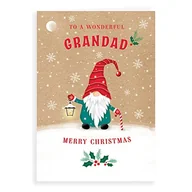 Kartki okolicznościowe i zaproszenia - Charakter kartka świąteczna dziadek - 18 x 12,7 cm - Piccadilly Greetings - miniaturka - grafika 1