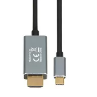 Kable - KABEL ITVC4K USB-C TO HDMI 4K 1,8M - miniaturka - grafika 1