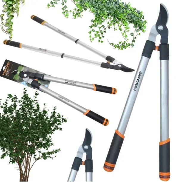 Fiskars Sekator Teleskopowy Ogrodowy Nożyce Profesjonalny Nożycowy 68-93cm