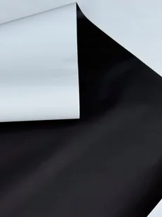 Papier Folia satynowy do pakowania 50cmX9m dwukolorowy Czarny + Biały - Folia, papier śniadaniowy, serwetki Papier Folia satynowy do pakowania 50cmX9m dwukolorowy Czarny + Biały - Folia, papier śniadaniowy, serwetki - miniaturka - grafika 1