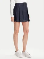 Spódnice - Calvin Klein Jeans Spódnica jeansowa LV047C717G Granatowy Regular Fit - miniaturka - grafika 1