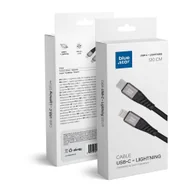Kable USB - Kabel Blue Star z oplotem ze złączem USB C do Lightning 2,4A - miniaturka - grafika 1