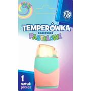 Temperówki - Astra Temperówka i gumka 2w1 pastelowa - miniaturka - grafika 1