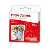 Dekoratorstwo - Samoprzylepne narożniki do zdjęć, 250 sztuk - miniaturka - grafika 1
