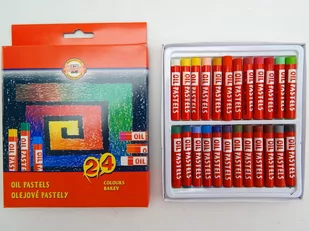 Koh-I-Noor pastele olejne, 24 kolory - Kredki, ołówki, pastele i pisaki - miniaturka - grafika 1