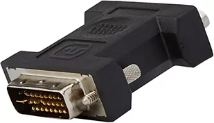 PremiumCord PremiumCord DVI na VGA adapter, DVI-I (24 + 5) wtyczka - gniazdo VGA (15-biegunowe), niklowane, kolor czarny kpdva-1 - Akcesoria do tabletów i e-booków - miniaturka - grafika 1