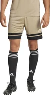 Spodnie sportowe męskie - Spodenki męskie adidas Squadra 25 beżowo-czarne JP3403 2XL - miniaturka - grafika 1