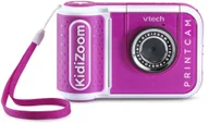 Zabawki interaktywne dla dzieci - VTech Kidizoom Print Cam pink - miniaturka - grafika 1