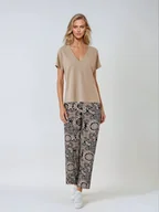 Piżamy damskie - Momenti Per Me Piżama Chocomisu XXL Beżowy - miniaturka - grafika 1