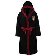 Czarny, Męski Szlafrok Z Kapturem Harry Potter Gryffindor, Certyfikat Oeko-tex Standard 100