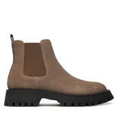 Botki męskie - Sztyblety Guess FMTGOM SUE10 Brązowy - miniaturka - grafika 1