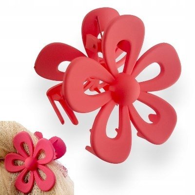 Klamra Kwiat Hawajski Spinka do włosów Szczęka