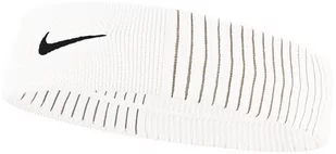 Opaska na głowę NIKE Dri-FIT Reveal Biała Do biegania - Ozdoby do włosów - miniaturka - grafika 1