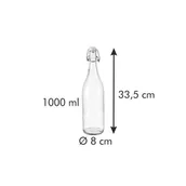 Pojemniki kuchenne - Tescoma TESCOMA DELLA CASA BUTELKA Z KLIPSEM 1000 ML VIDEO 895184.00 - miniaturka - grafika 1