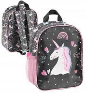Plecaki szkolne i tornistry - PLECAK przedszkolny wycieczkowy Unicorn Jednorożec Dla dziewczynki - miniaturka - grafika 1
