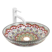 Umywalki - Rea Umywalka nablatowa Rea Peru - miniaturka - grafika 1