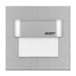 Oprawa LED 0.8W 10V IP20 TANGO ALU aluminium cieplo biała 02-01-02-01-0234 - Oprawy, klosze i abażury - miniaturka - grafika 1