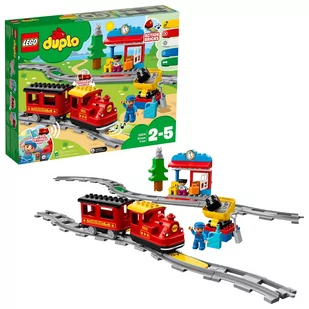 LEGO Duplo Pociąg parowy 10874 - Klocki - miniaturka - grafika 1