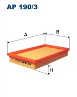 Filtry powietrza - Filtron AP 190/3 FILTR POWIETRZA - miniaturka - grafika 1