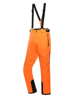 Spodnie narciarskie - Alpine Pro Spodnie narciarskie "Lermon" w kolorze jaskrawopomarańczowym - grafika 1