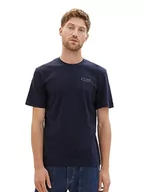 Koszulki męskie - TOM TAILOR T-shirt męski, 10668 - Sky Captain Blue, 3XL - miniaturka - grafika 1