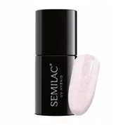 Lakiery hybrydowe - Semilac Extend 5in1 Glitter Delicate Pink 806 7ml - miniaturka - grafika 1