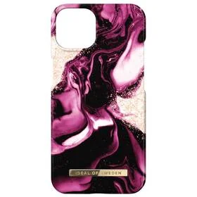 Obudowa dla telefonów komórkowych iDeal Of Sweden Fashion na Apple iPhone 14 - Golden Ruby Marble IDFCAW21-I2261-319 - Etui i futerały do telefonów - miniaturka - grafika 1