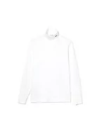 Koszulki męskie - Lacoste T-shirt męski, biały, 3XL - miniaturka - grafika 1