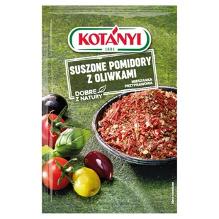 Kotanyi KTY.SUSZ.POMID.Z.OLIWK.22G 352904 - Przyprawy i zioła sypkie - miniaturka - grafika 1