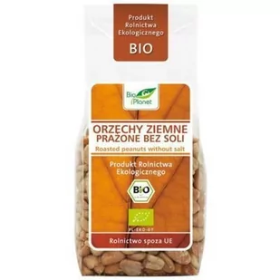 Bio Planet orzechy ziemne prażone bez soli, produkt rolnictwa ekologicznego 150g - Zdrowa żywność - miniaturka - grafika 1