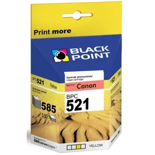 Black Point BPC521Y zamiennik Canon CLI-521Y - Tusze zamienniki - miniaturka - grafika 1