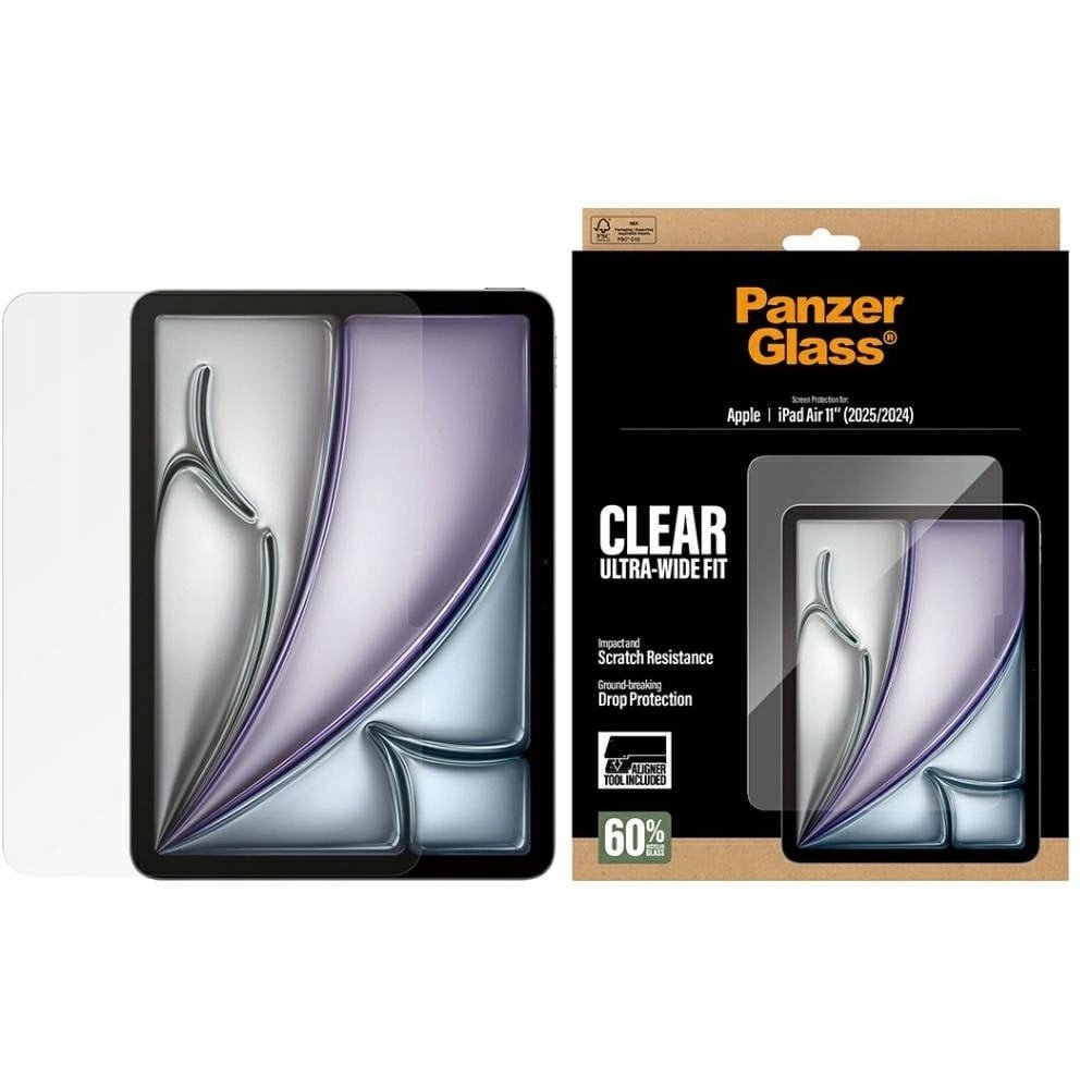Szkło hartowane PanzerGlass Ultra-Wide Fit do iPad Air 11