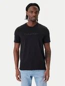 Koszulki męskie - Calvin Klein T-Shirt LV04LF810G Czarny Regular Fit - miniaturka - grafika 1