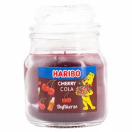 Świece - Świeczka zapachowa w szkle Haribo 85 g - Cherry Cola - miniaturka - grafika 1