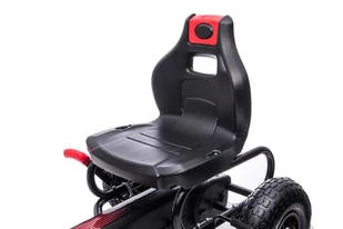Duży Gokart Na Pedały Super Power 5 Czerwony /g18 - Jeździki dla dzieci - miniaturka - grafika 13
