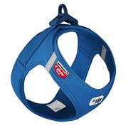 Szelki dla psów - Szelki Curli Vest Clasp Air-Mesh, niebieskie - Rozmiar M: obwód klatki piersiowej 43,4 - 49 cm - miniaturka - grafika 1