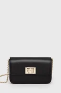 Torebki damskie - Furla torebka skórzana 1927 Soft Mini kolor czarny - miniaturka - grafika 1