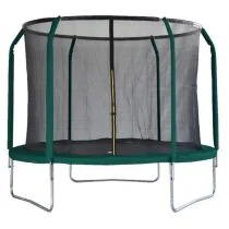 Tesoro Trampolina ogrodowa 8FT Zielona - Zabawki i gry sportowe - miniaturka - grafika 1