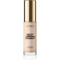 Podkłady do twarzy - Affect Best Matte - Matowy podkład kryjący 1N 30ml - miniaturka - grafika 1