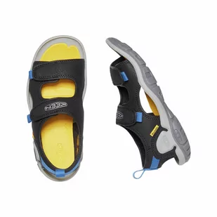 Sandały dziecięce KEEN KNOTCH CREEK OPEN TOE - Buty dla dziewczynek - miniaturka - grafika 3