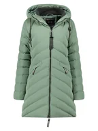 Kurtki damskie - ANAPURNA Parka "Clarisana" w kolorze zielonym - miniaturka - grafika 1