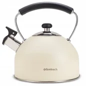 Czajniki na gaz - Nowoczesny czajnik imbryk z automat. gwizdkiem 2,2L - miniaturka - grafika 1