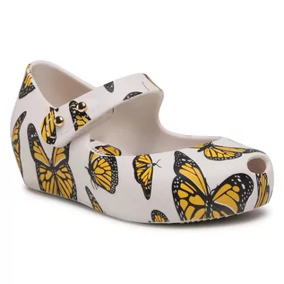 Półbuty damskie - Melissa Półbuty Mini Ultragirl Print B 33389 White/Yellow 53920 - grafika 1