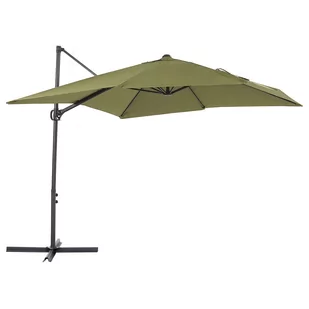 Parasol Ogrodowy 245 X 245 Cm Zielony Monza Ii - Parasole ogrodowe - miniaturka - grafika 1