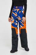 Spodnie sportowe damskie - adidas by Stella McCartney spodnie outdoorowe x TERREX True Nature kolor granatowy - miniaturka - grafika 1