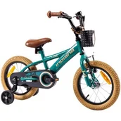Rowery - Rower INDIANA Cool 14 cali dla chłopca Zielony - miniaturka - grafika 1
